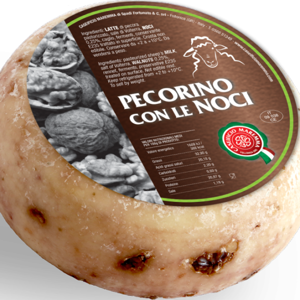 latin's gusto grossiste rungis paris fromage italie brebis PECORINO TOSCANO AUX NOIX