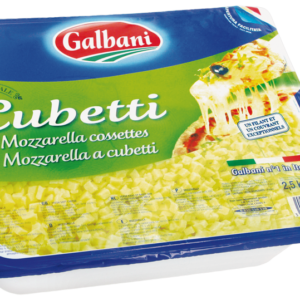 latin's gusto grossiste rungis paris Mozzarella Cubetti cossettes bac 2,5kgs galbani fromage italien vache